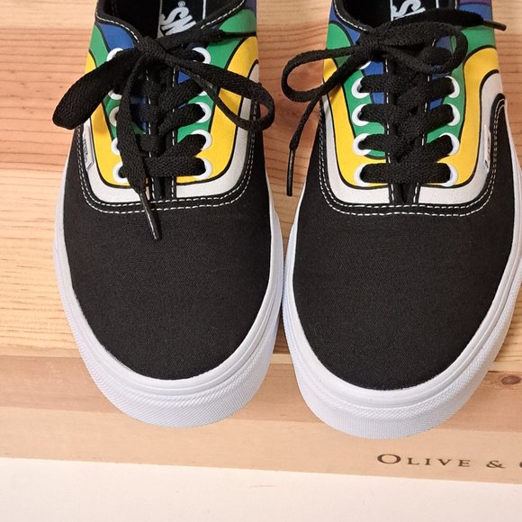 Vans Authentic Refract Black/True White/Multi Size US Men's 10 - Picture 12 of 12